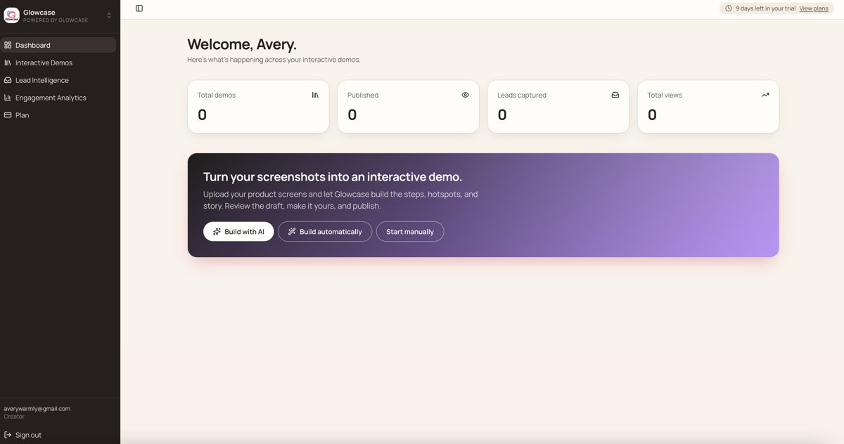 Preview of the Turn Product Screenshots into an Interactive Demo with AI demo